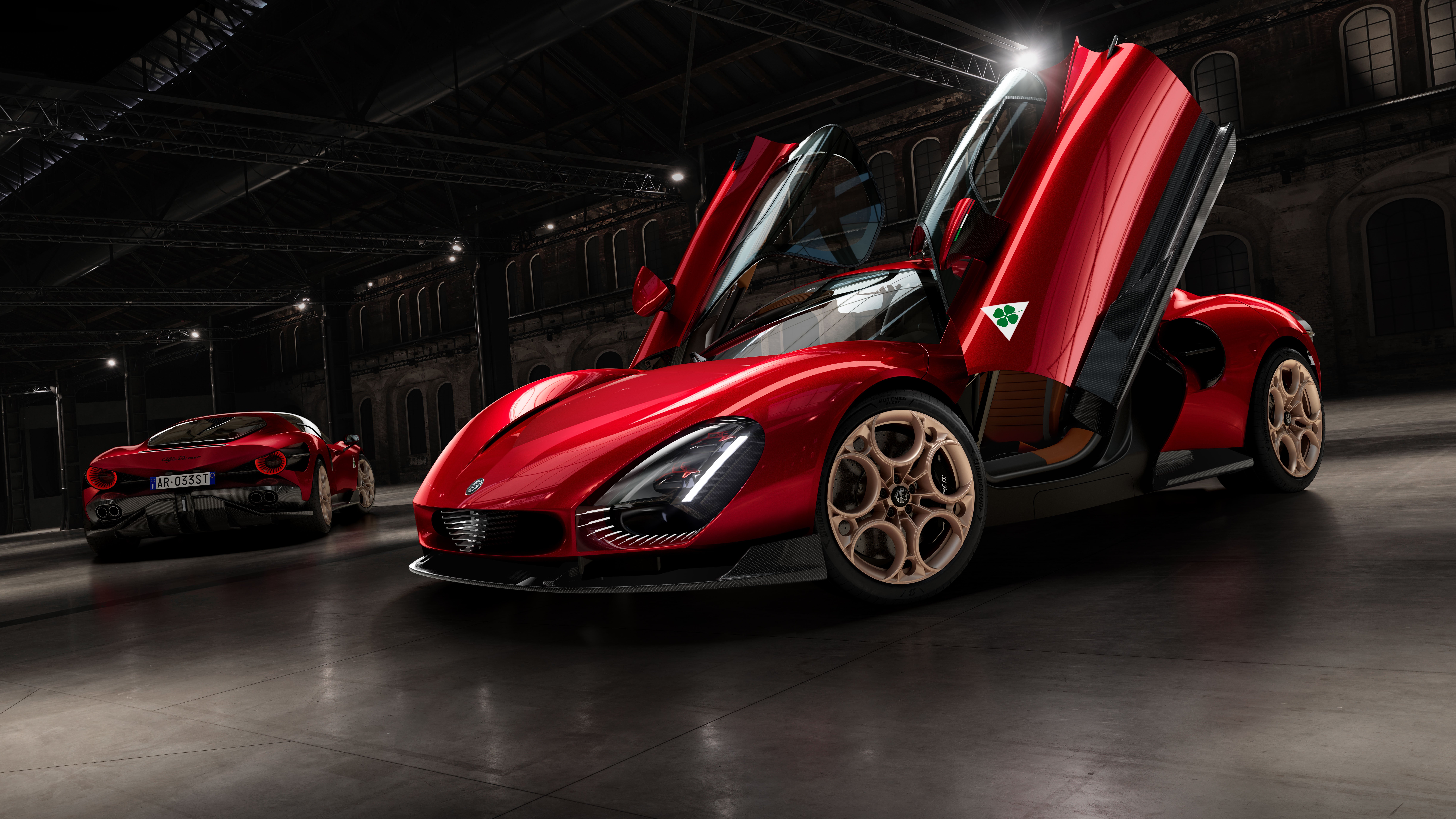 New Alfa Romeo 33 Stradale supercar revealed New Alfa Romeo 33 Stradale supercar revealed
