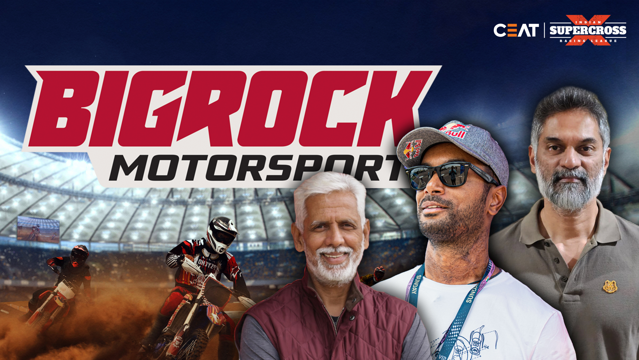 BigRock Motorsport becomes the fourth team to join the Ceat Indian Supercross Racing League BigRock Motorsport becomes the fourth team to join the Ceat Indian Supercross Racing League
