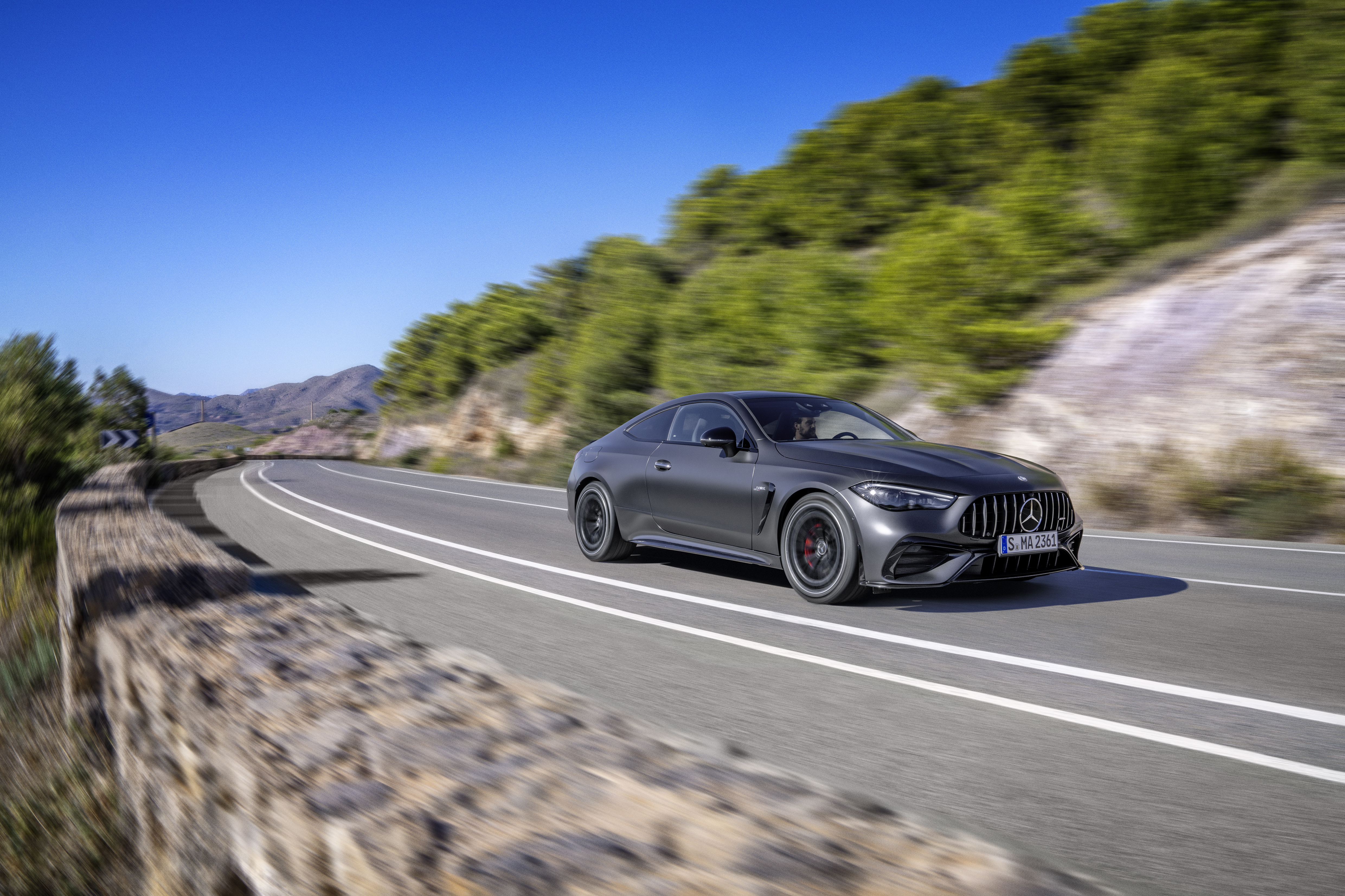 2024 Mercedes-AMG CLE 53 Coupe unveiled with hybrid powertrain