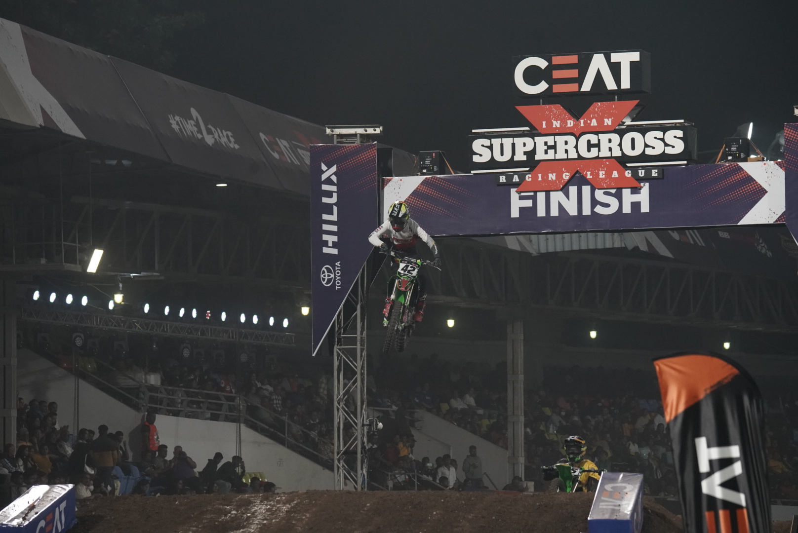 BigRock Motorsport leads the Ceat Indian Supercross Racing League with podiums in all categories BigRock Motorsport leads the Ceat Indian Supercross Racing League with podiums in all categories