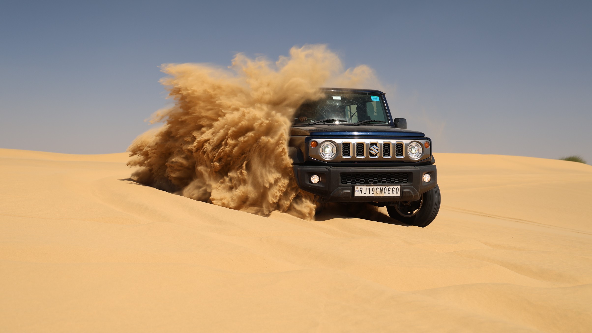 Mastering the art of dune-bashing with the Maruti Suzuki Jimny