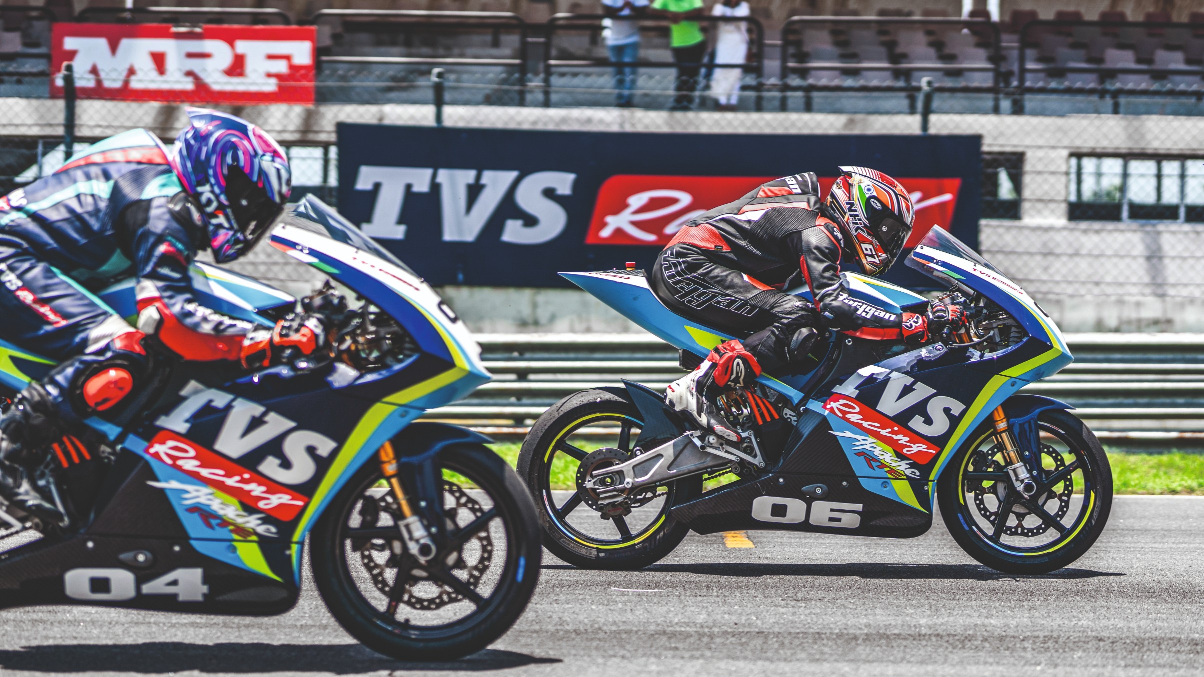 TVS Racing Diaries: Season one of the TVS Apache Electric-One Make Championship is off to an electrifying start TVS Racing Diaries: Season one of the TVS Apache Electric-One Make Championship is off to an electrifying start