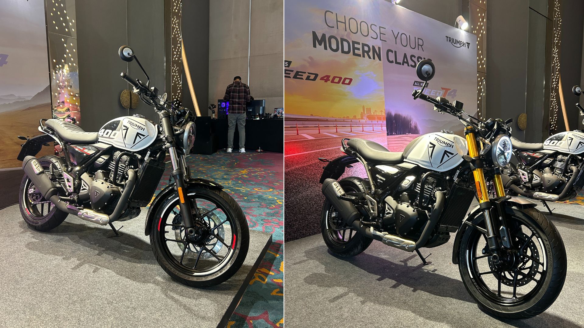 Triumph launches all-new Speed T4 at ₹2.17 lakh and updated Speed 400 at ₹2.40 lakh Triumph launches all-new Speed T4 at ₹2.17 lakh and updated Speed 400 at ₹2.40 lakh
