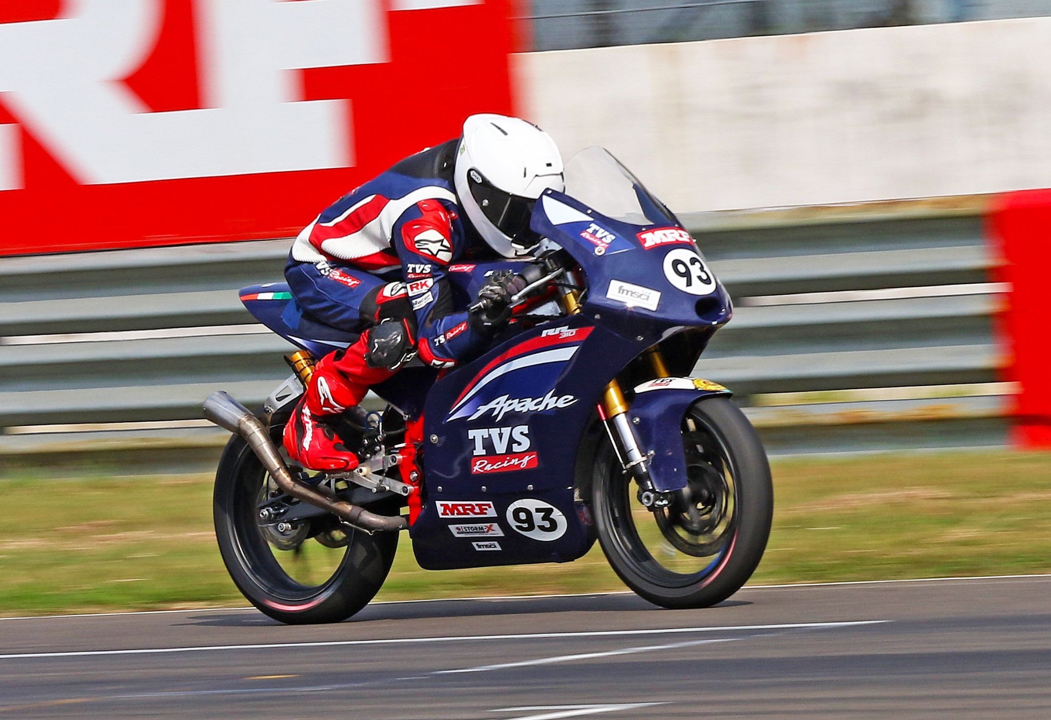 TVS Racing leads the charge in Qualifying for INMRC 2024 Round 5