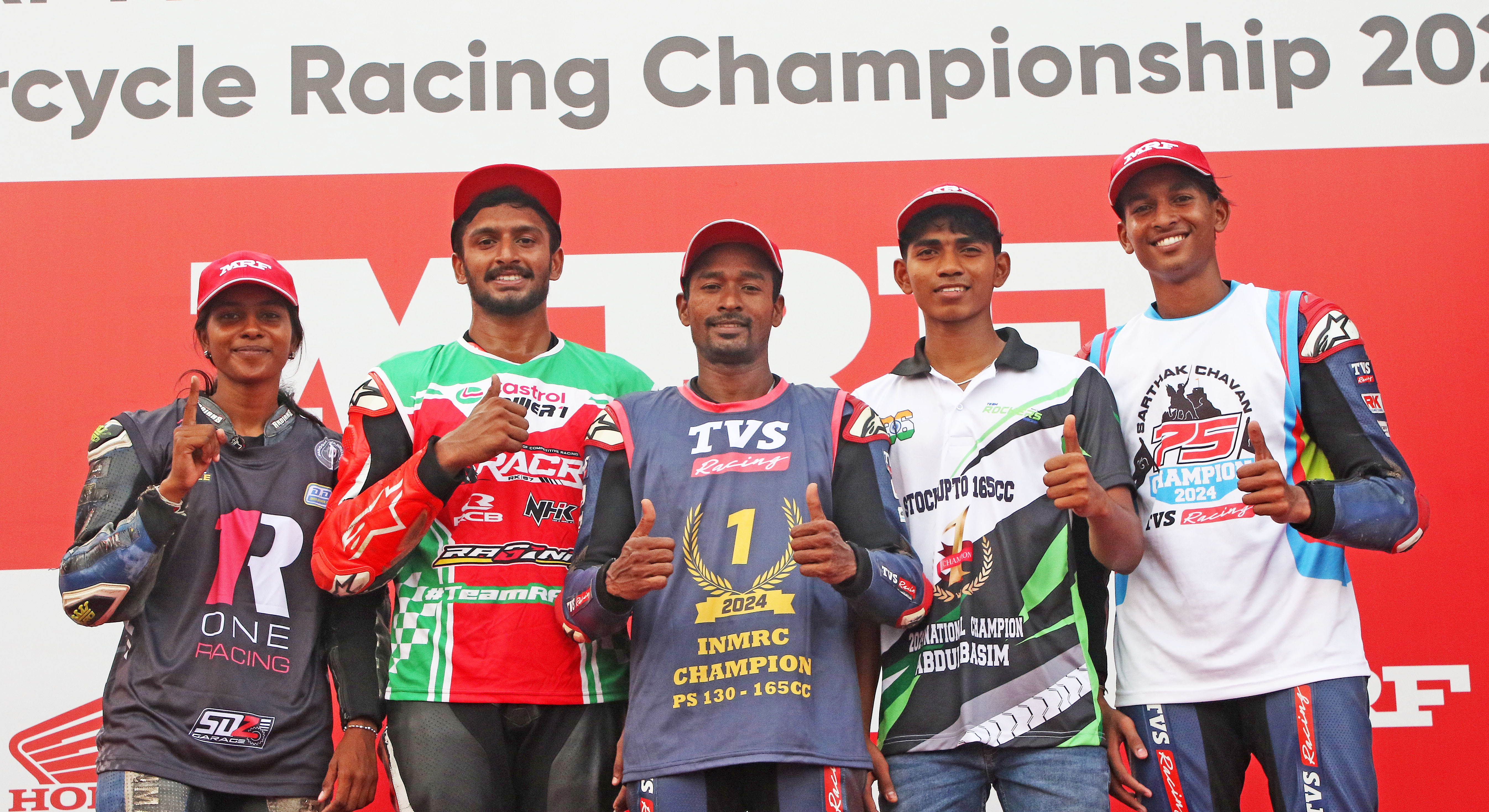 TVS Racing dominates the final round of INMRC 2024, Jagan Kumar bids adieu with 11th national title