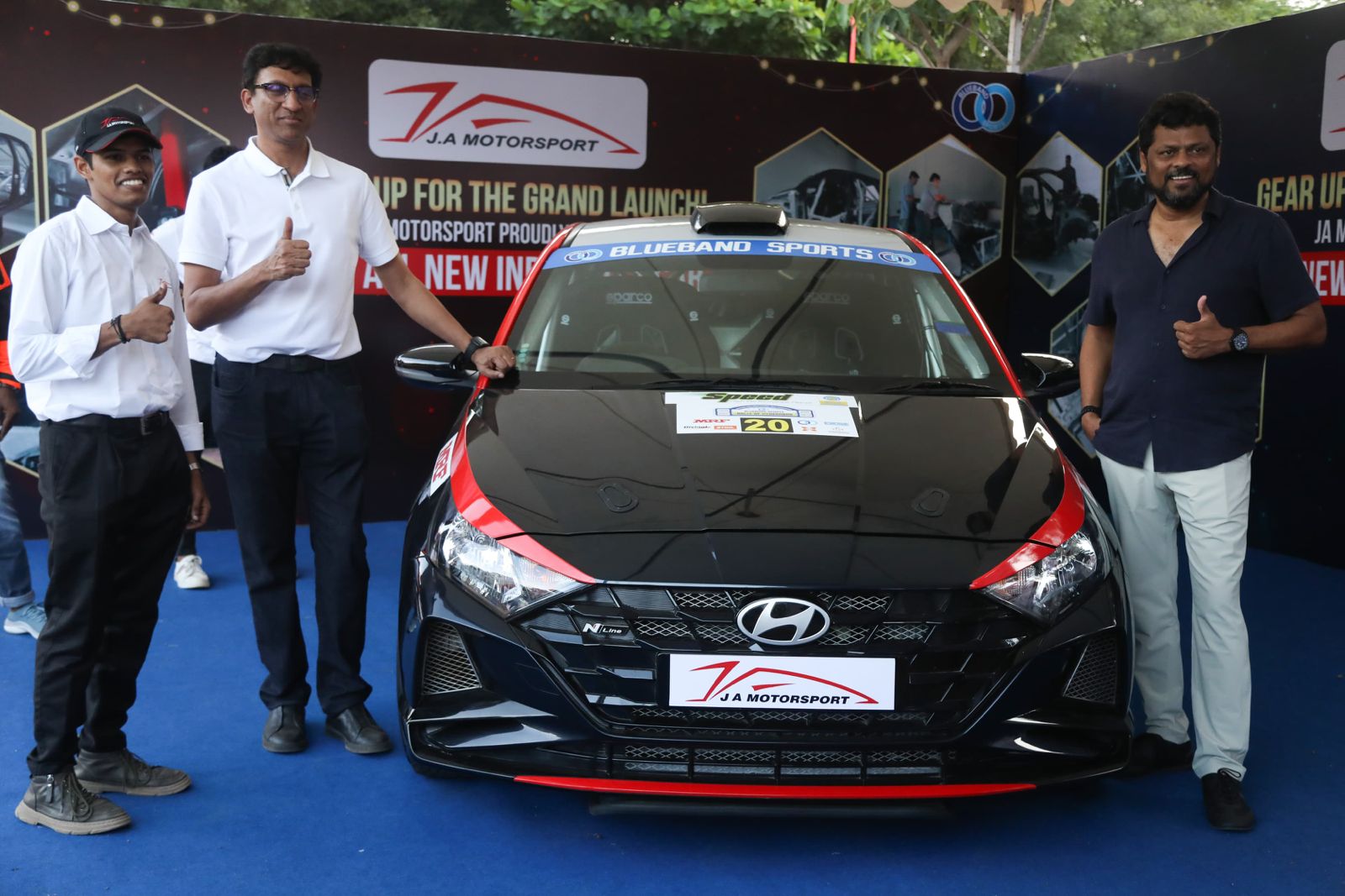 Hyundai i20 N-Line leaps into India rallying! Hyundai i20 N-Line leaps into India rallying!