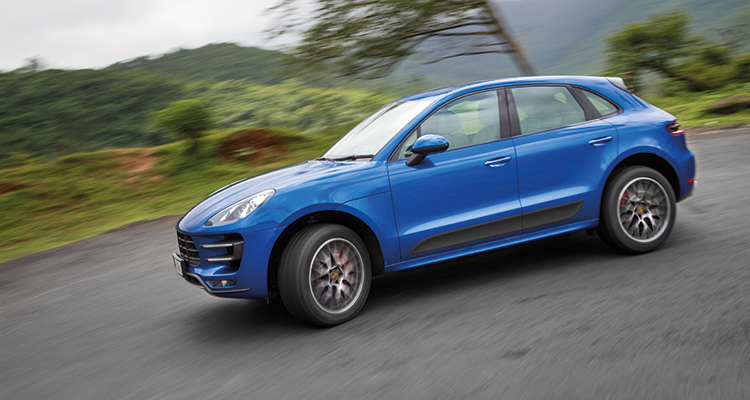 Porsche Macan Turbo driven