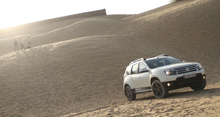 Duster Border Challenge to Munabao Duster Border Challenge to Munabao