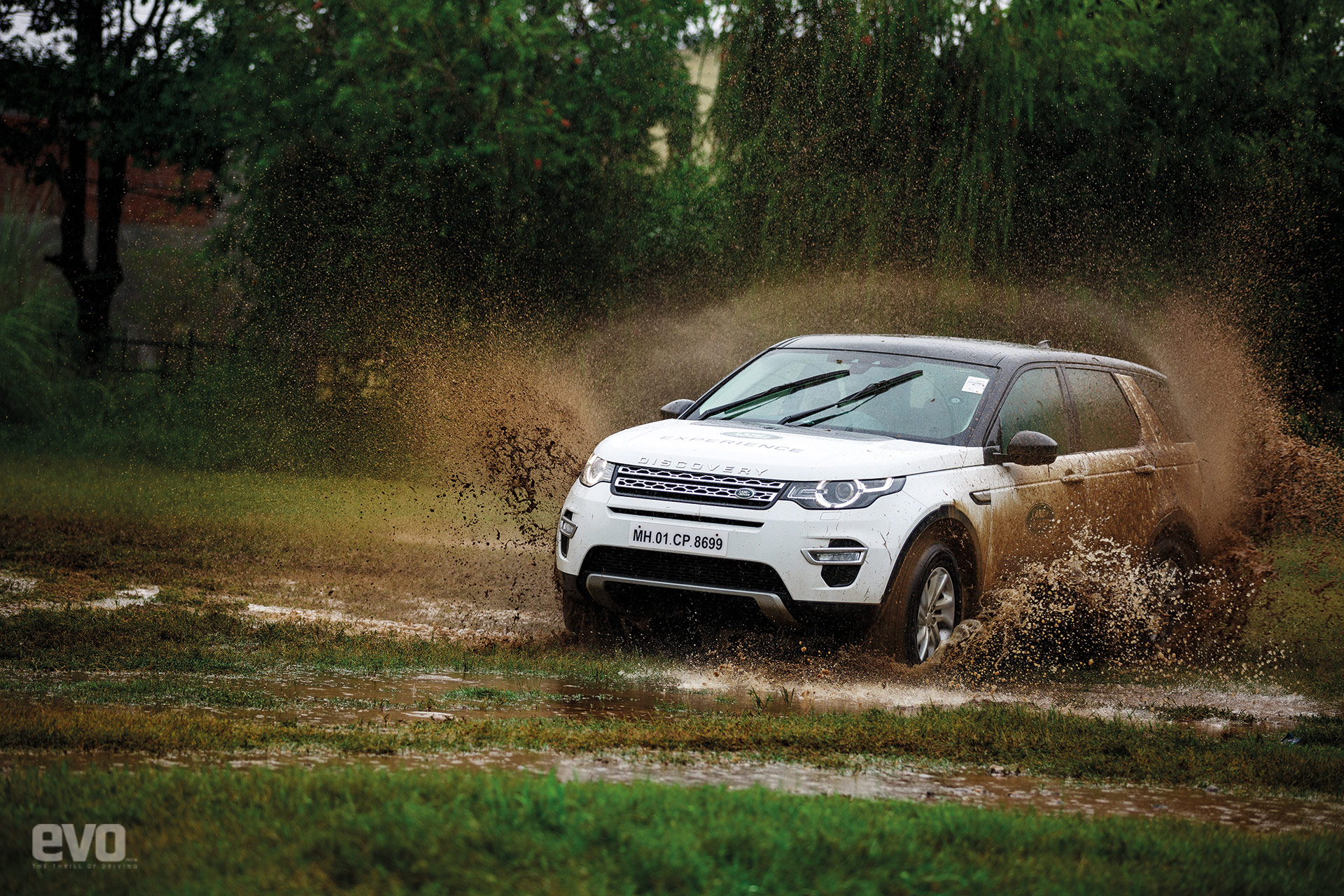 Hardcore off-roading in a Land Rover Discovery Sport Hardcore off-roading in a Land Rover Discovery Sport