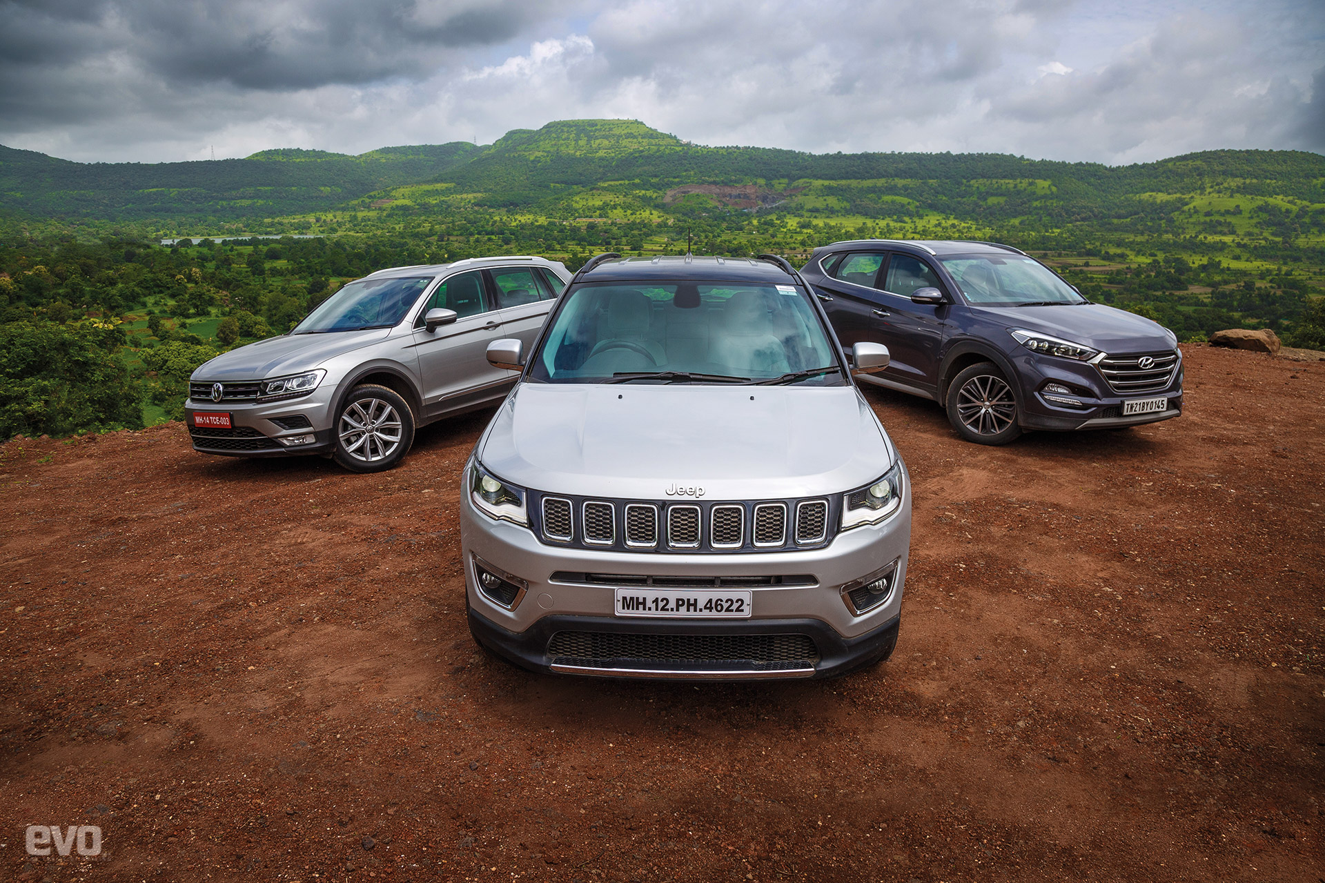 Comparo: Jeep Compass vs Volkswagen Tiguan vs Hyundai Tucson Comparo: Jeep Compass vs Volkswagen Tiguan vs Hyundai Tucson