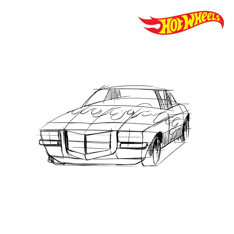 Hot Wheels unveils sketches of new toy models