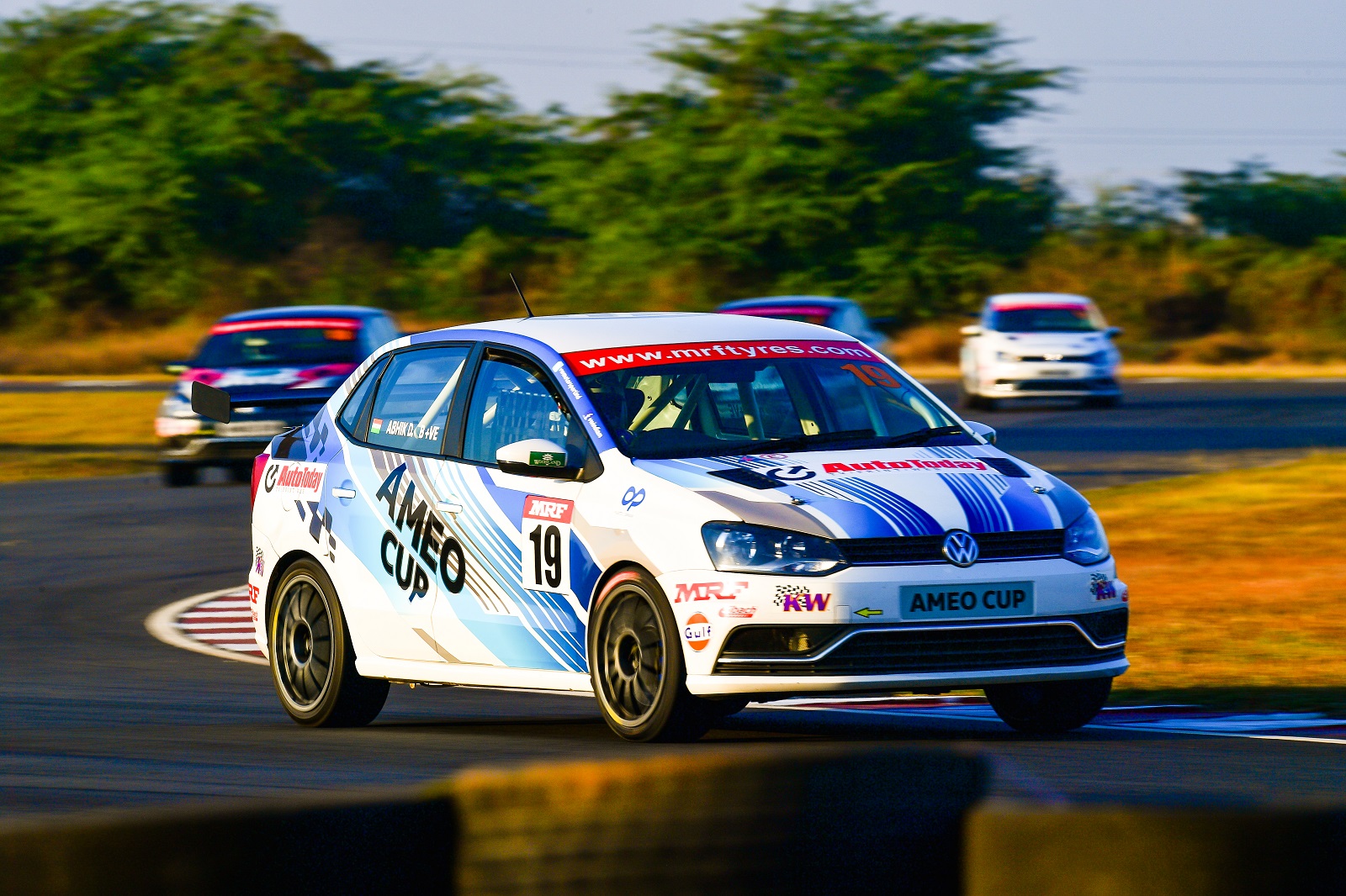 Volkswagen Motorsport conducts media race for automotive journalists at MMRT Volkswagen Motorsport conducts media race for automotive journalists at MMRT