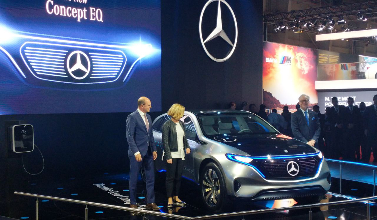 Auto Expo 2018: Mercedes-Benz showcases its Concept EQ Auto Expo 2018: Mercedes-Benz showcases its Concept EQ