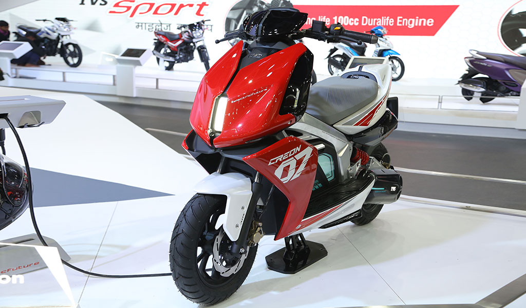Auto Expo 2018: TVS showcase Zeppelin, Creon and Apache RTR 200 Fi Ethanol Auto Expo 2018: TVS showcase Zeppelin, Creon and Apache RTR 200 Fi Ethanol