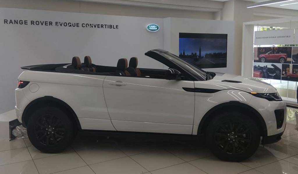 Range Rover Evoque Convertible launched at Rs 69.53 lakh Range Rover Evoque Convertible launched at Rs 69.53 lakh