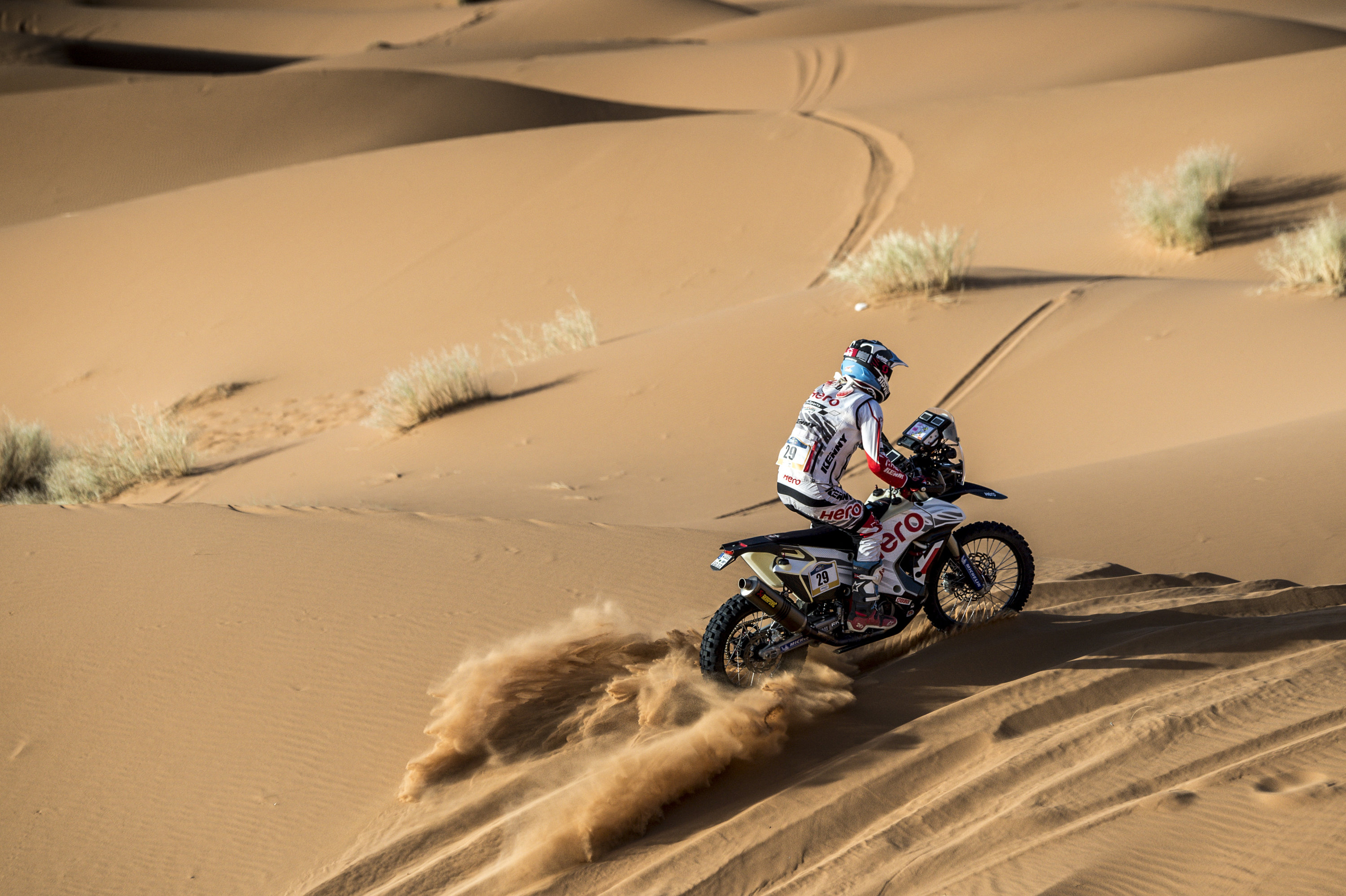 Merzouga Rally 2018 Day 2: 21st place for C S Santosh in overall standings Merzouga Rally 2018 Day 2: 21st place for C S Santosh in overall standings