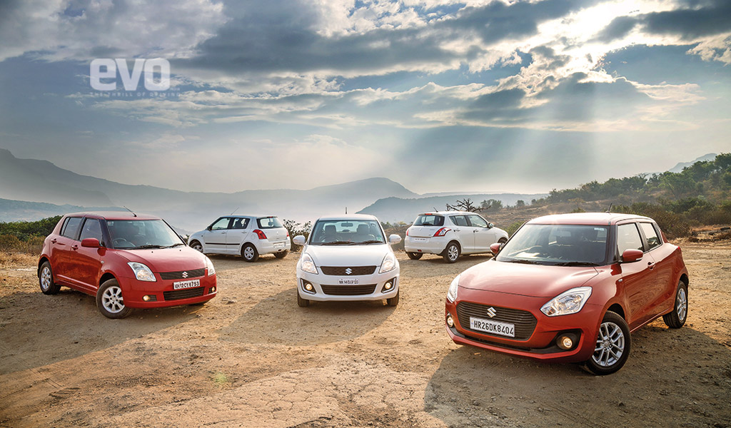Three generations of the Maruti Suzuki Swift – The evolution of India’s favorite hatch Three generations of the Maruti Suzuki Swift – The evolution of India’s favorite hatch