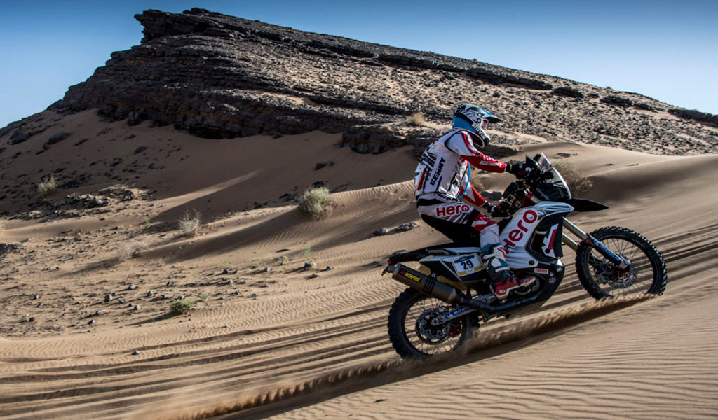 Merzouga Rally 2018 Day 3: Sherco TVS riders Pedrero and Santilino finish in top 10 overall Merzouga Rally 2018 Day 3: Sherco TVS riders Pedrero and Santilino finish in top 10 overall