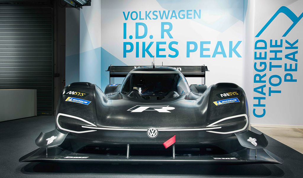 Volkswagen showcases I.D. R Pikes Peak Volkswagen showcases I.D. R Pikes Peak