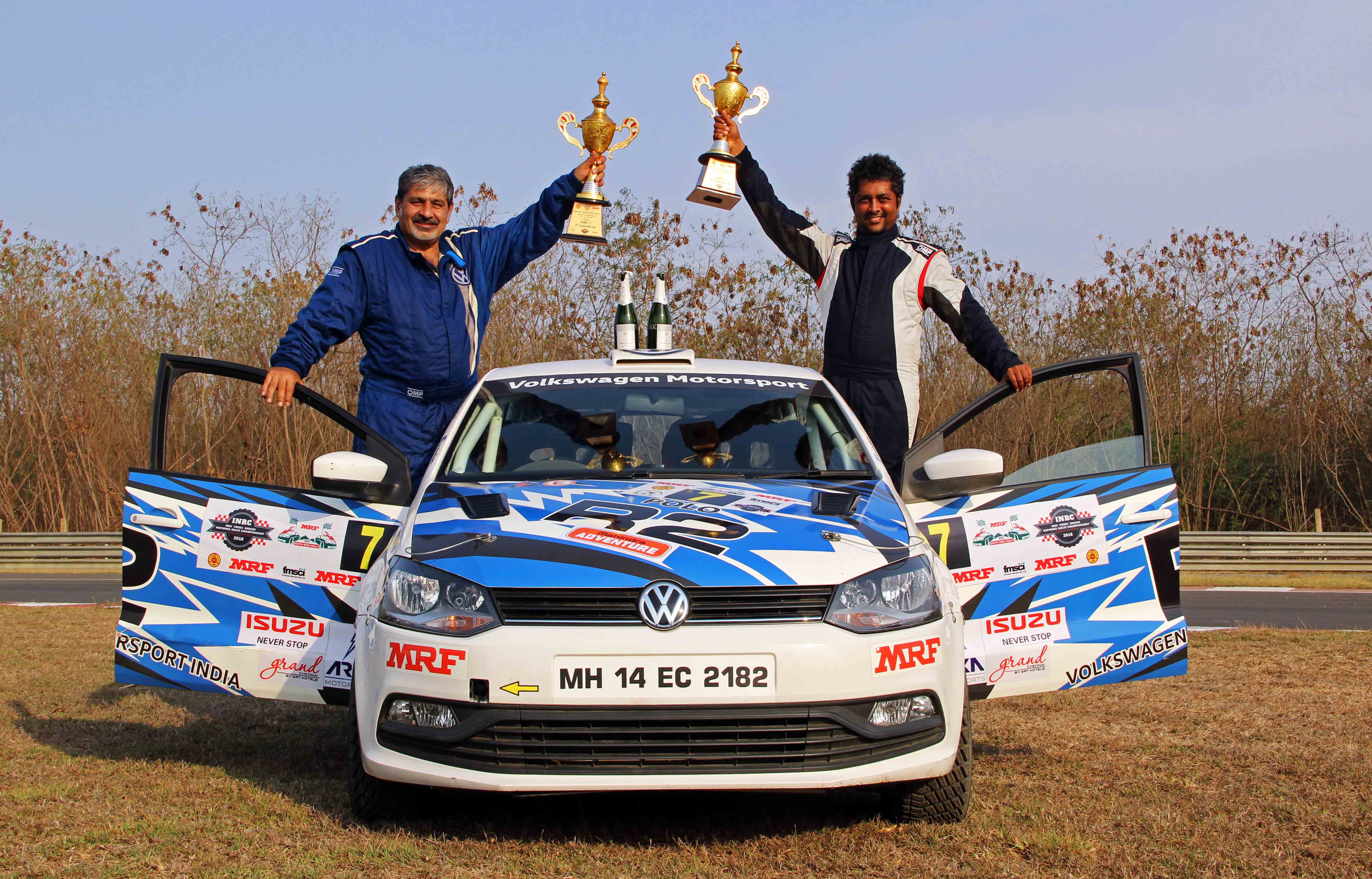 Vicky Chandhok grabs podium finish in the first round of INRC 2018 Vicky Chandhok grabs podium finish in the first round of INRC 2018