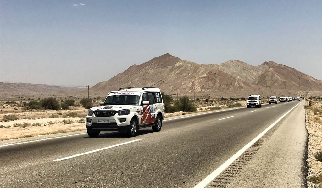 Discovering Iran’s excellent road network on the INSTC Friendship rally Discovering Iran’s excellent road network on the INSTC Friendship rally