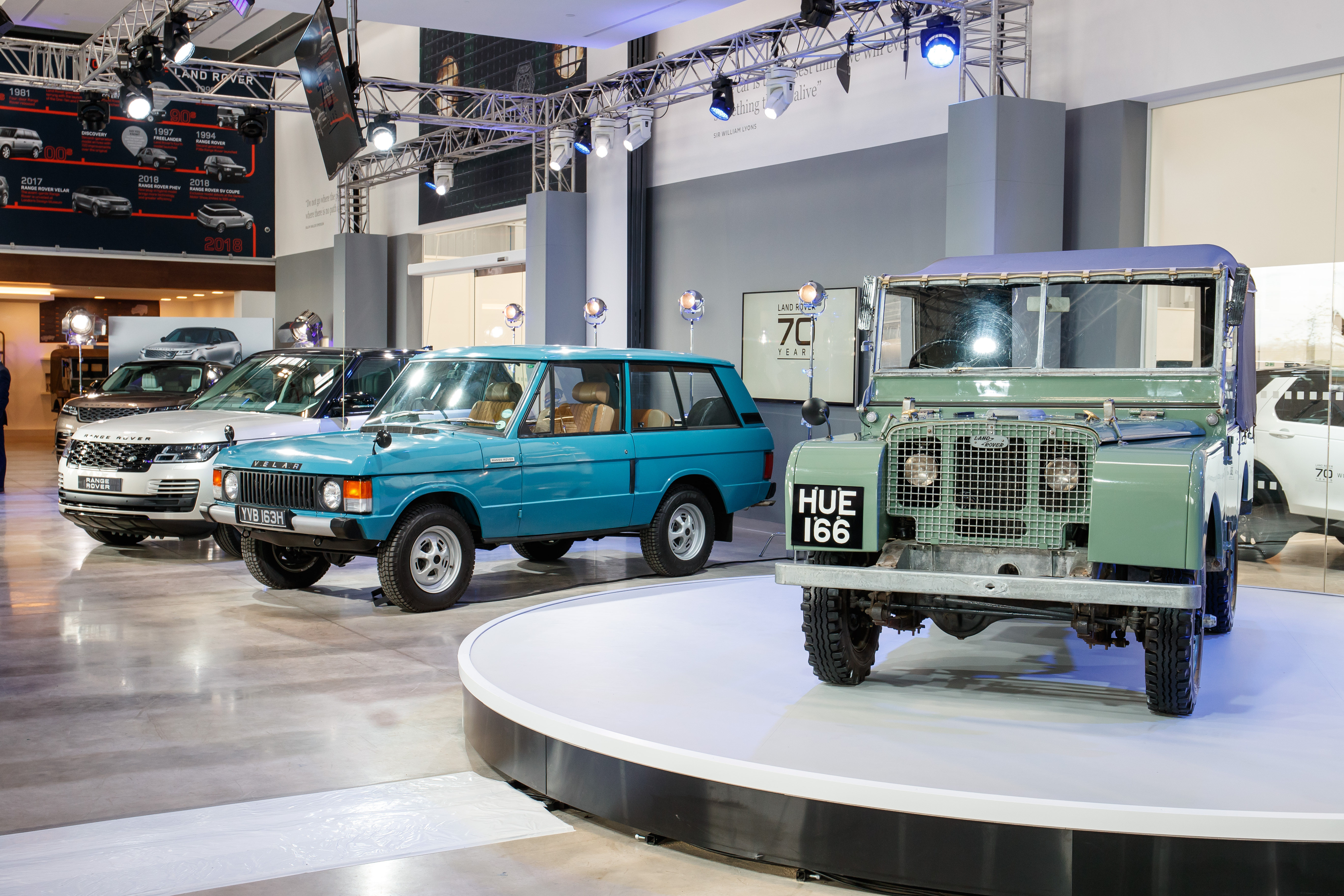 Land Rover celebrates 70th anniversary in a unique way