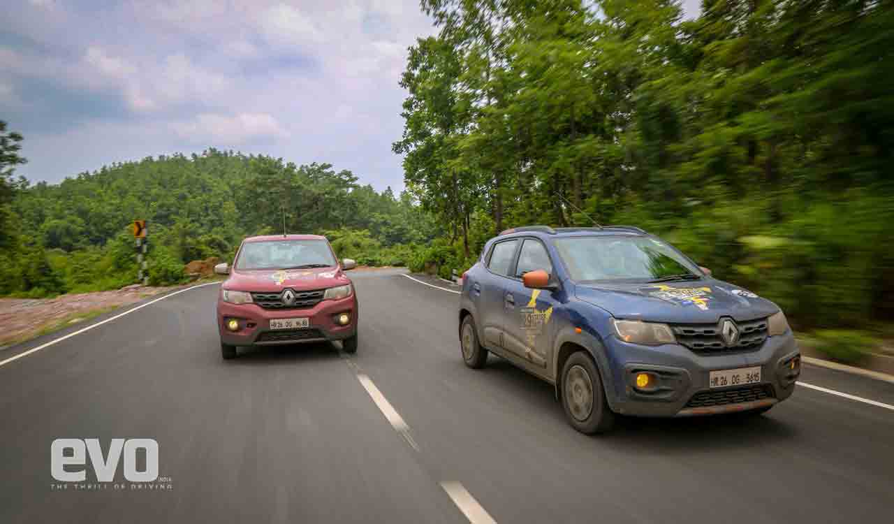 Day 15: Rally mode activated as the Renault Kwid crosses Jharkhand Day 15: Rally mode activated as the Renault Kwid crosses Jharkhand