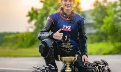 “I have been chasing this goal for years now.” TVS One Make Championship winner Saimah Ajaz Baig on her racing journey “I have been chasing this goal for years now.” TVS One Make Championship winner Saimah Ajaz Baig on her racing journey