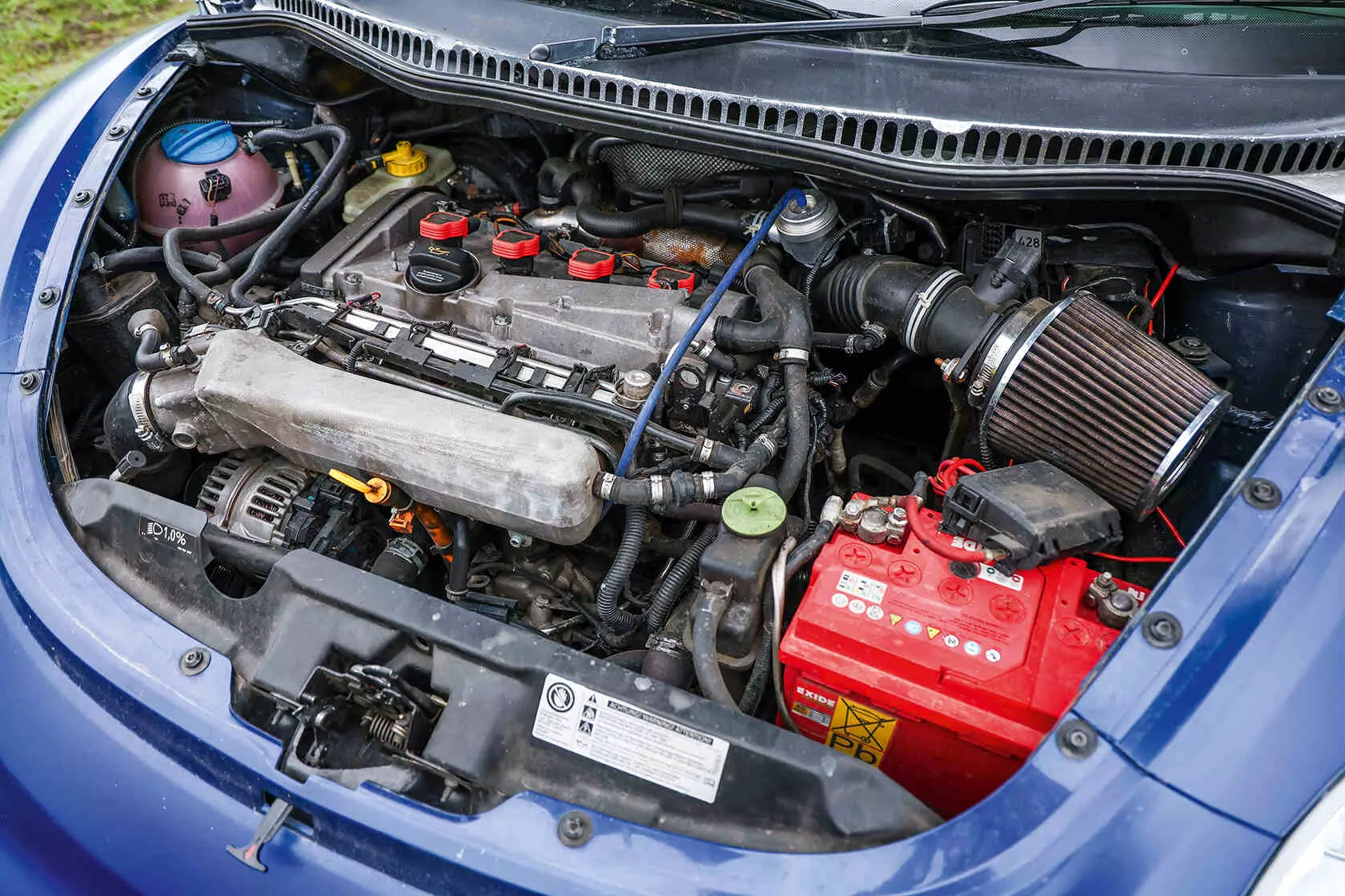 The entire front end has been pulled out of a Mk1 Skoda Octavia RS – manual transmission, axles, subframe mounts, hubs, suspension, radiator and fans. The entire front end has been pulled out of a Mk1 Skoda Octavia RS – manual transmission, axles, subframe mounts, hubs, suspension, radiator and fans.