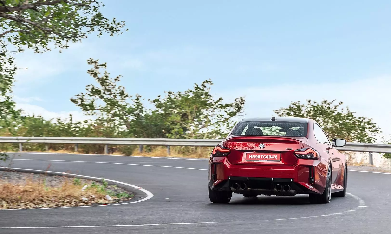 When pushed, it charges out of corners ferociously accompanied by a deep growl from the straight-six. -Shot by Rohit G Mane for Evo India When pushed, it charges out of corners ferociously accompanied by a deep growl from the straight-six. -Shot by Rohit G Mane for Evo India