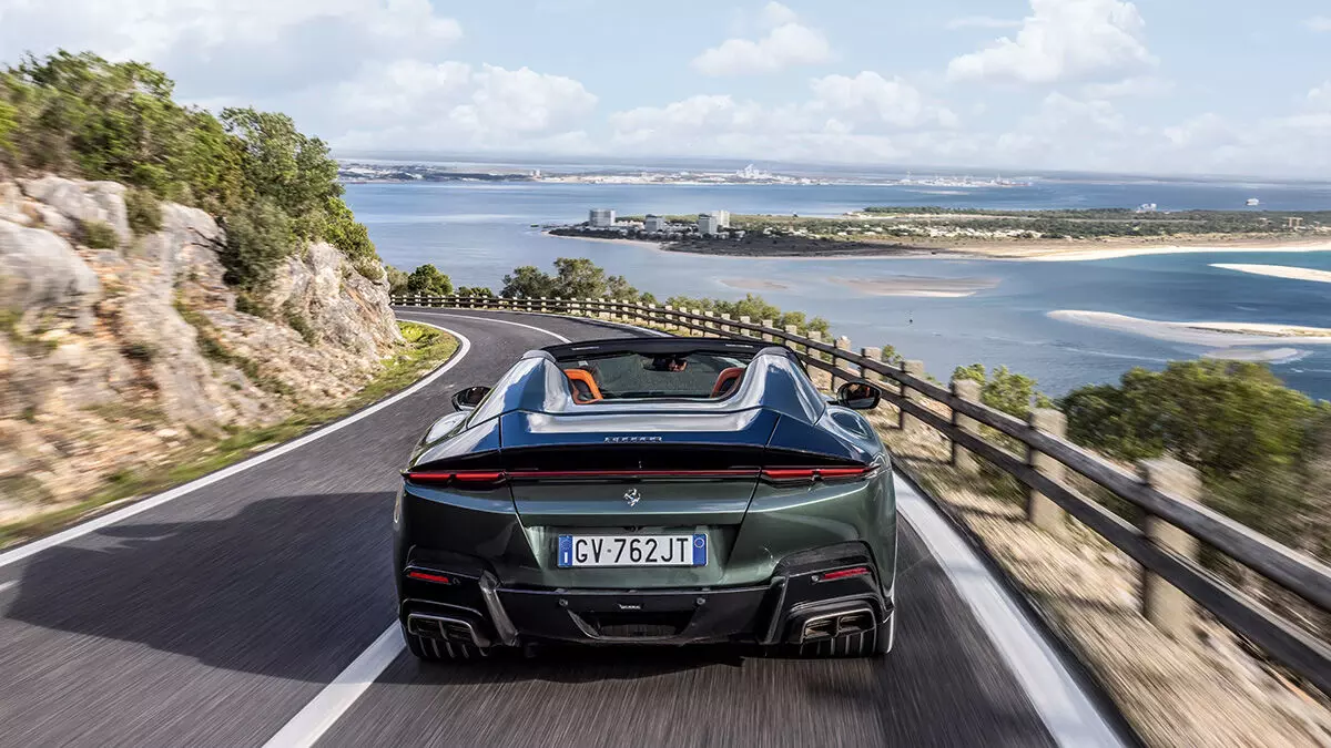 Despite the aggressive wheel and tyre combination, the ride is befitting of a grand tourer and is surprisingly comfortable Despite the aggressive wheel and tyre combination, the ride is befitting of a grand tourer and is surprisingly comfortable