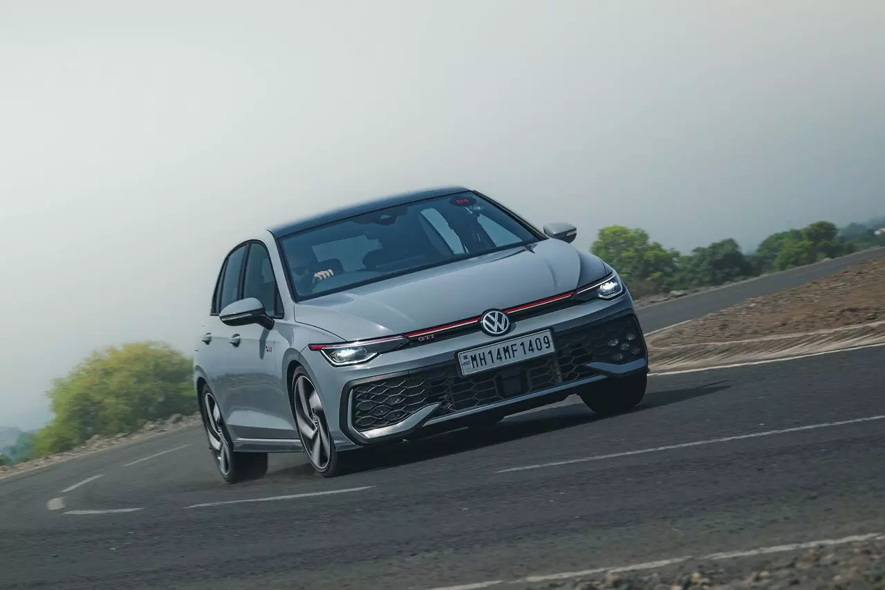The Mk8.5 Golf GTI continues to get cosmetic elements which hark back to the original model from the 1970s – Shot by Avdhoot A Kolhe for evo India