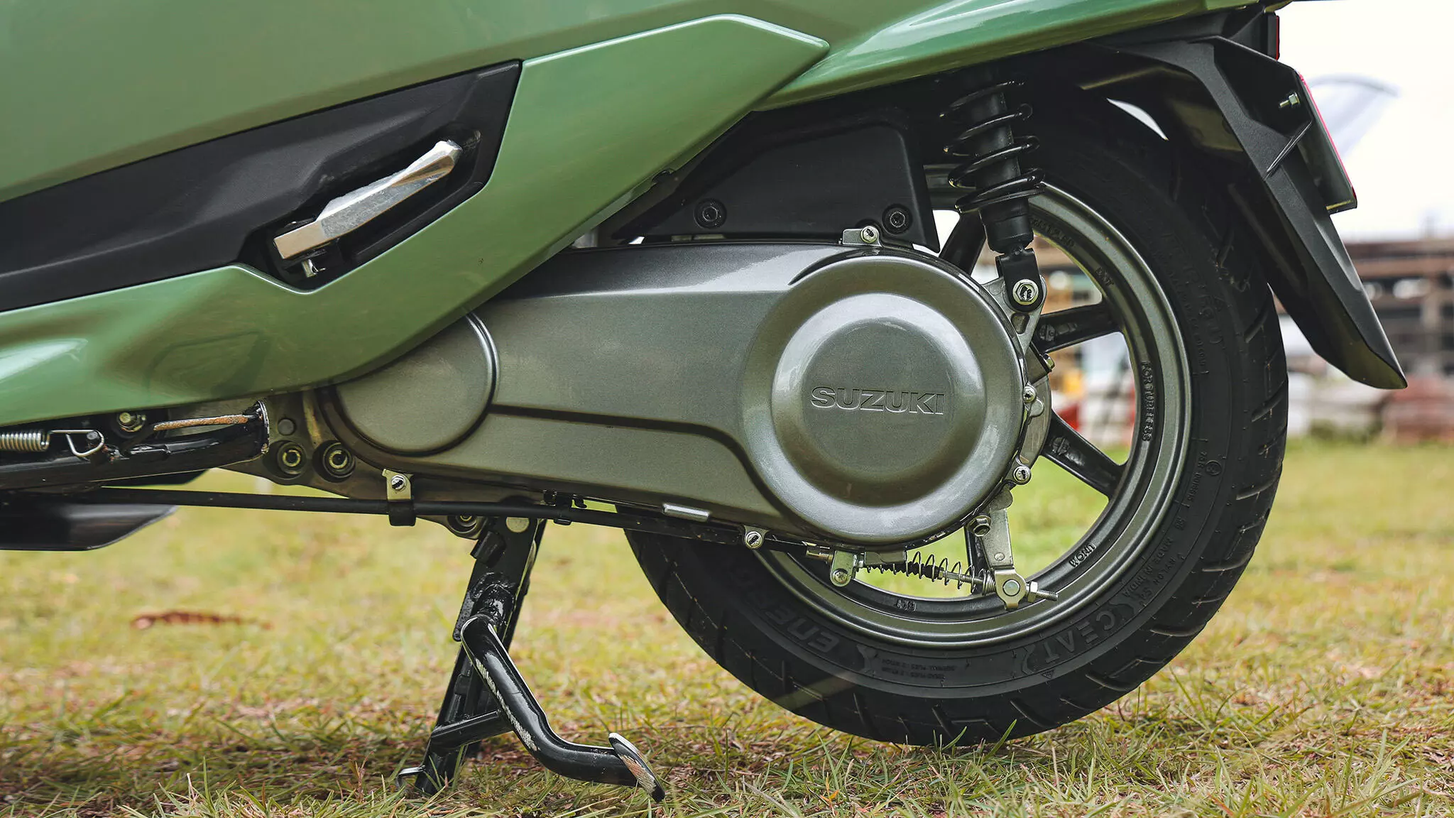 The belt drive and auto tensioner system is maintenance free and Suzuki claims that it will be good for 7 years or 70,000km without any servicing. -Shot by Avdhoot A Kohle for Evo India