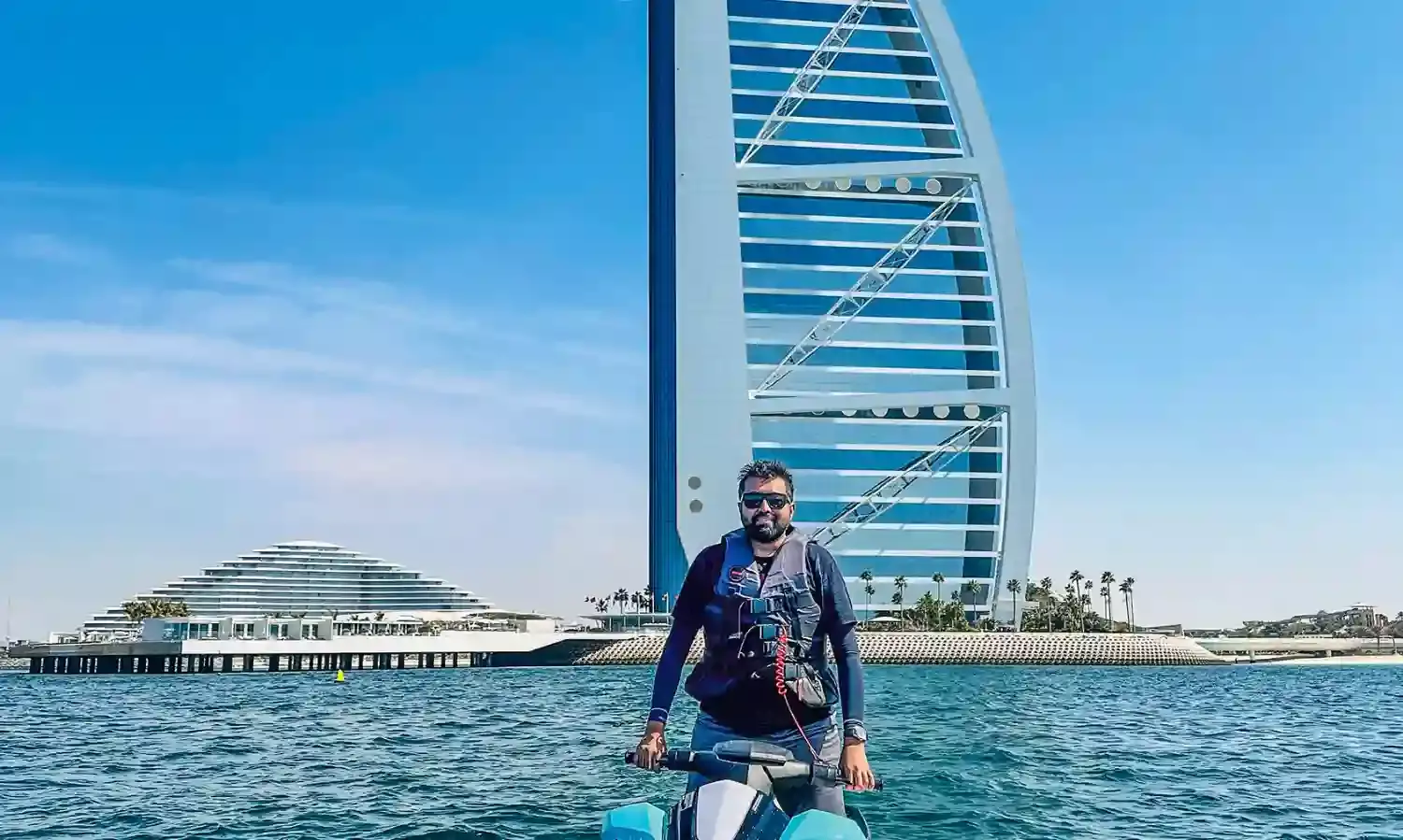 Dubai Yamaha VX Waverunner jet ski experience: Breaking the waves