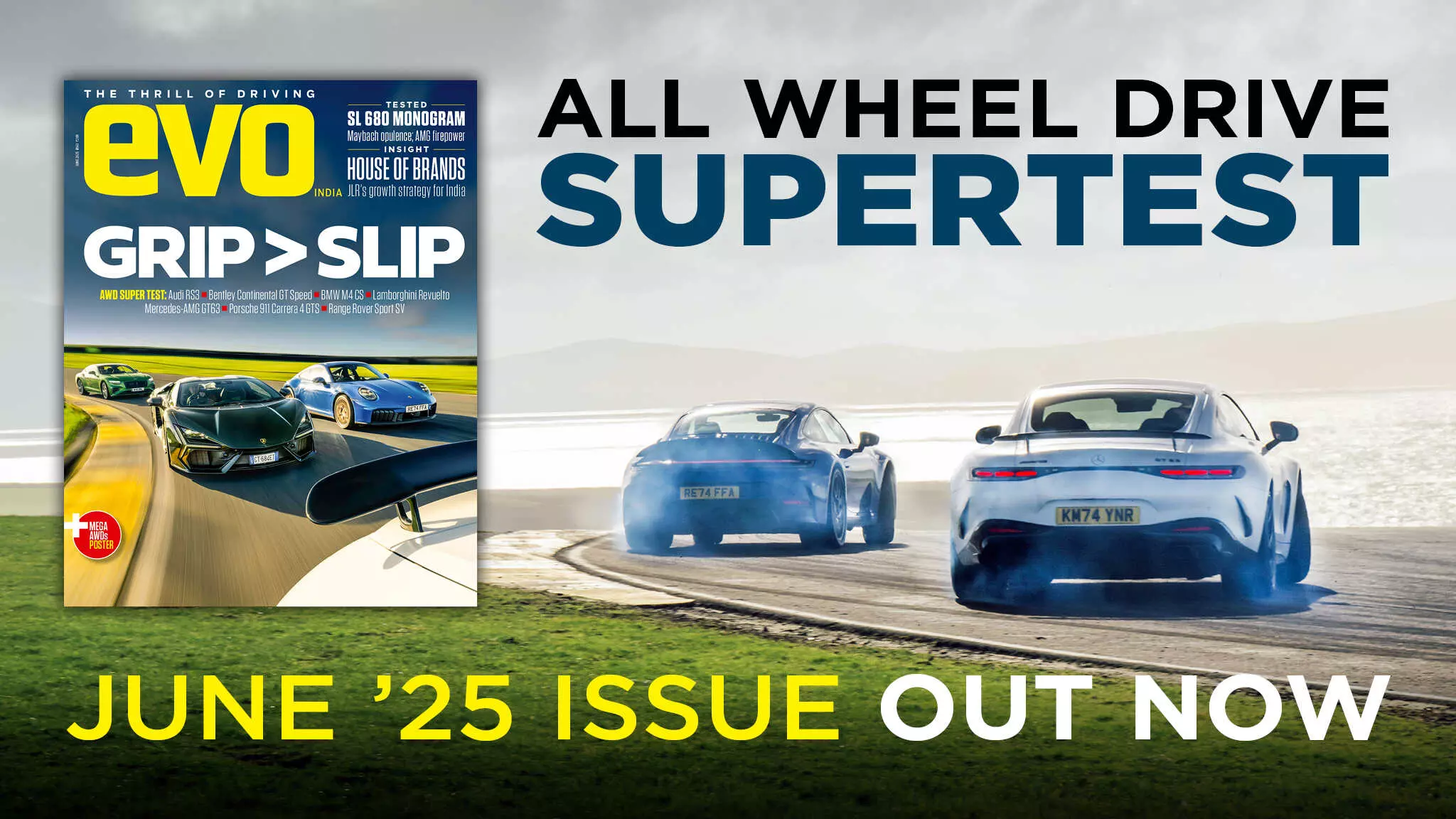 All-wheel-drive performance cars and SUVs supertest headlines the June 2025 issue of evo India All-wheel-drive performance cars and SUVs supertest headlines the June 2025 issue of evo India