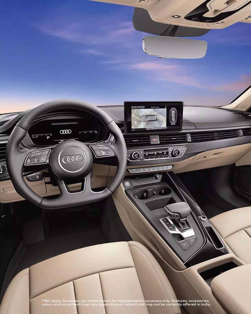 Adding to an extensive features list, the A4 Signature Edition gets Park Assist with a 360-degree view camera, new decorative inlays in wood oak and natural grey, a premium fragrance dispenser and stainless steel covers for the pedals Adding to an extensive features list, the A4 Signature Edition gets Park Assist with a 360-degree view camera, new decorative inlays in wood oak and natural grey, a premium fragrance dispenser and stainless steel covers for the pedals