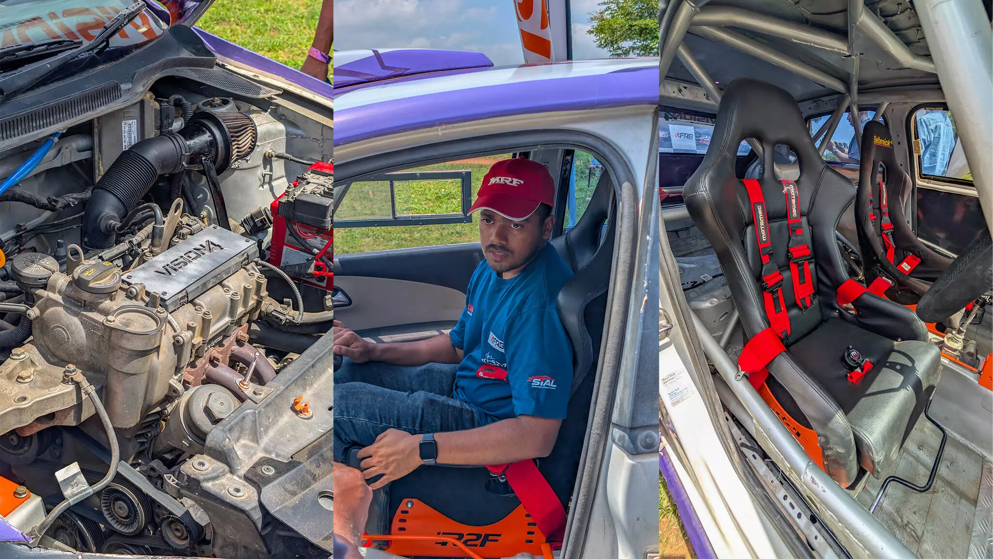 This rally Polos 1.2 NA engine gets custom headers and performance air-intakes that make extra 45bhp over the stock car. -Shot by Adarsh Pandey for Evo India This rally Polos 1.2 NA engine gets custom headers and performance air-intakes that make extra 45bhp over the stock car. -Shot by Adarsh Pandey for Evo India