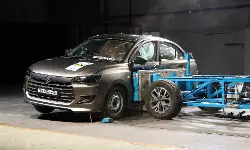 2025 Maruti Suzuki Dzire scores 5-star safety rating in Bharat NCAP crash test 2025 Maruti Suzuki Dzire scores 5-star safety rating in Bharat NCAP crash test