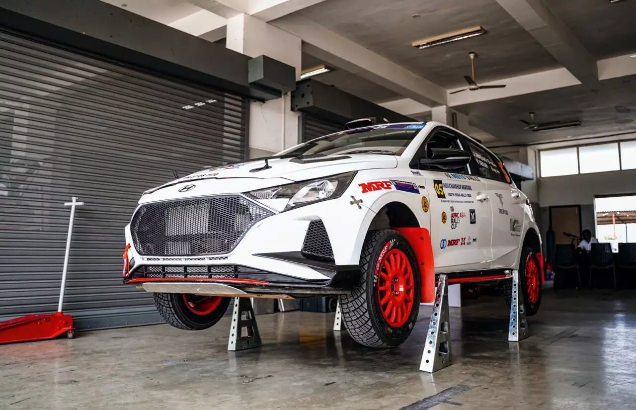 JA Motorsport bought the i20 N Line from a local dealer and have done all the testing and development of the car on their own