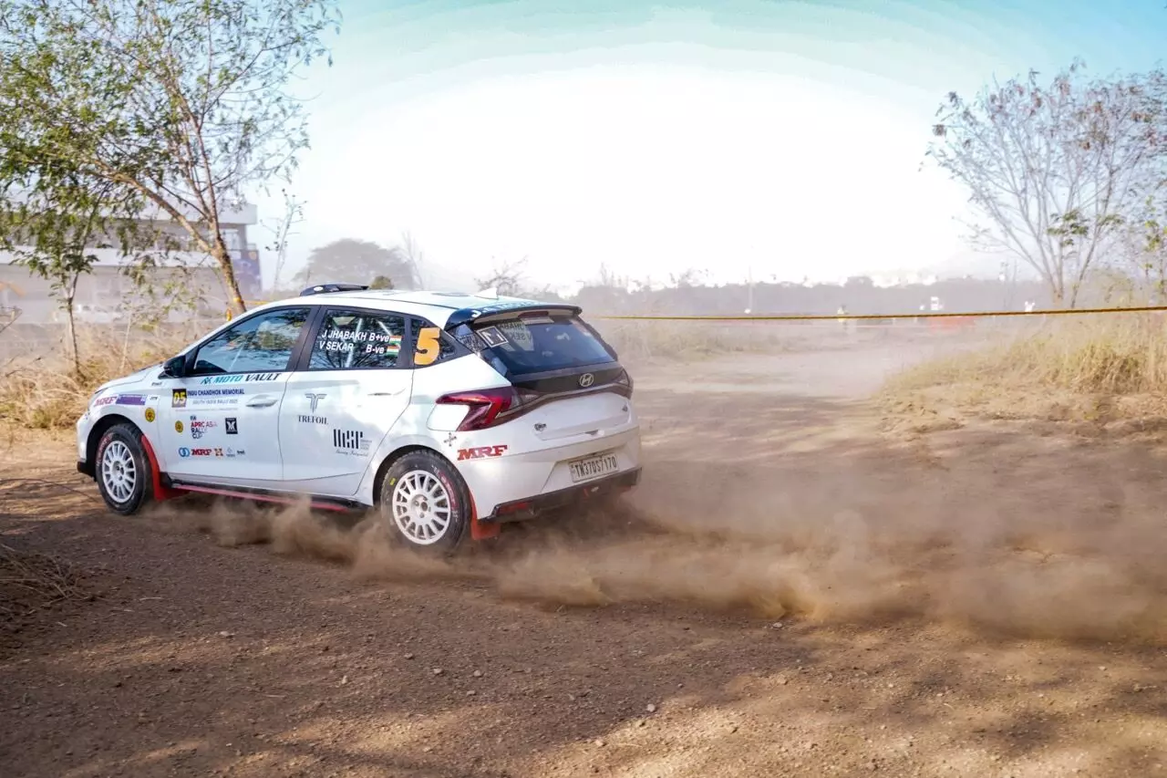 This is the first time that a rally car made in India will be exported