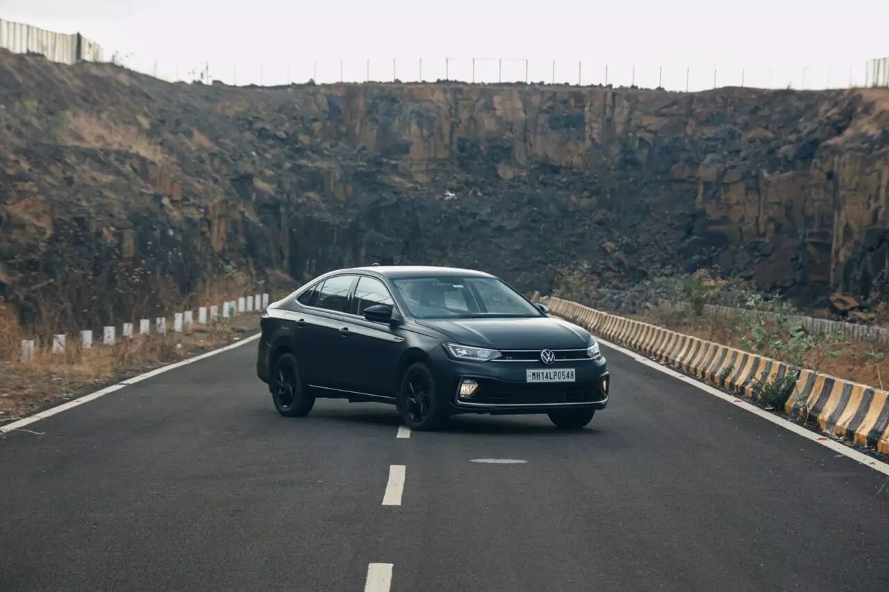 Virtus builds on the familiar design template of a sedan with sharp, clear and timeless lines – Shot by Avdhoot A Kolhe for evo India