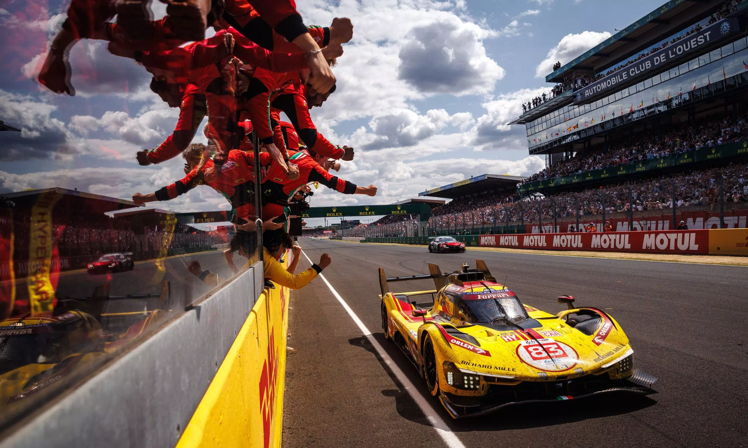 Ferrari wins the 24 hours of Le Mans, their third in a row