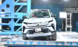 Tata Harrier.ev scores a 5-star safety rating in Bharat NCAP crash test Tata Harrier.ev scores a 5-star safety rating in Bharat NCAP crash test