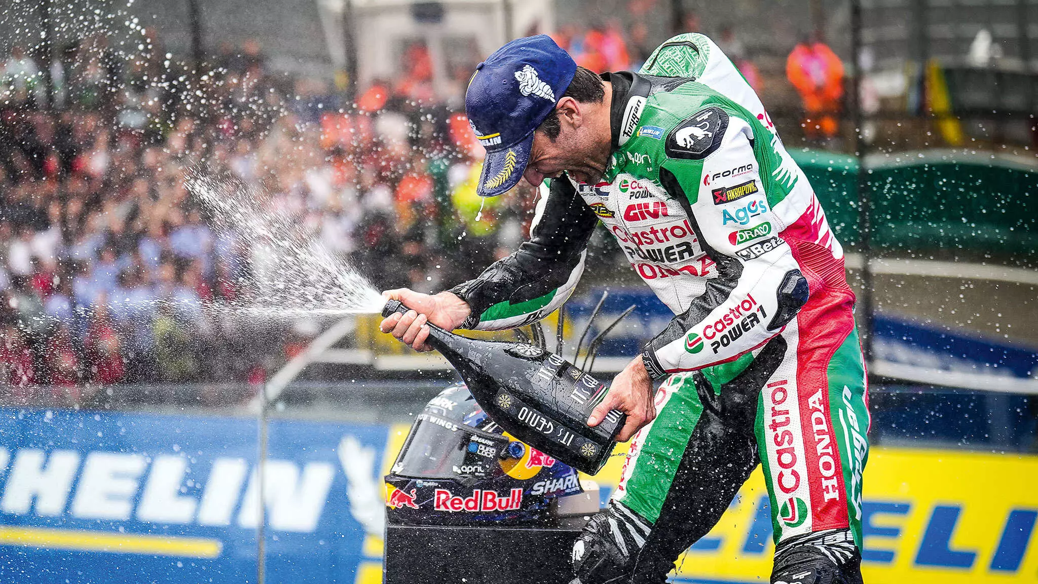 Johann Zarco is the second Frenchman to become MotoGP World Champion after Pierre Monnerets title win in 54. Johann Zarco is the second Frenchman to become MotoGP World Champion after Pierre Monnerets title win in 54.