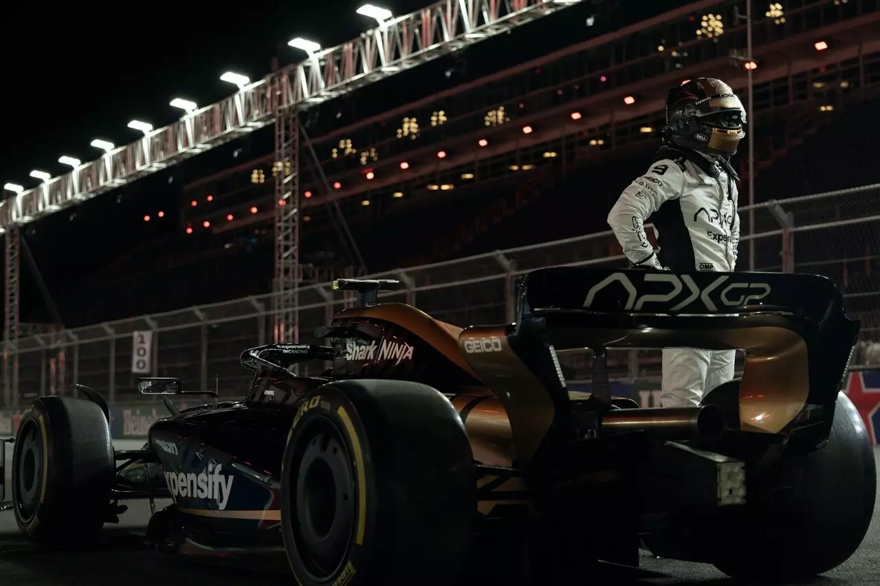 The fictional APX GP cars were actually F2 cars modified by no one else than the Mercedes-AMG racing team to mimic present day F1 cars The fictional APX GP cars were actually F2 cars modified by no one else than the Mercedes-AMG racing team to mimic present day F1 cars
