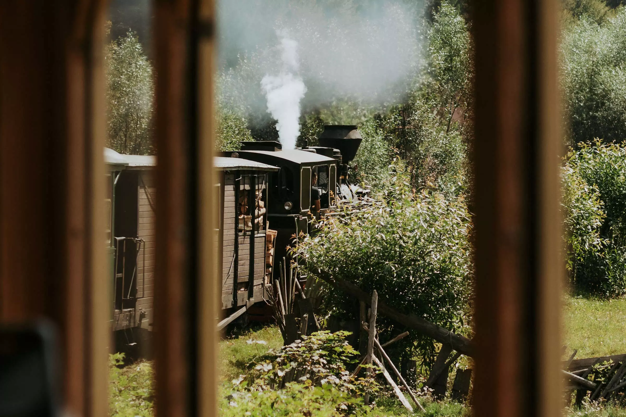 Towards the end of the journey the train would stop, still emitting smoke and steam and somehow looking happy – like a long-distance runner after finishing a marathon. Towards the end of the journey the train would stop, still emitting smoke and steam and somehow looking happy – like a long-distance runner after finishing a marathon.