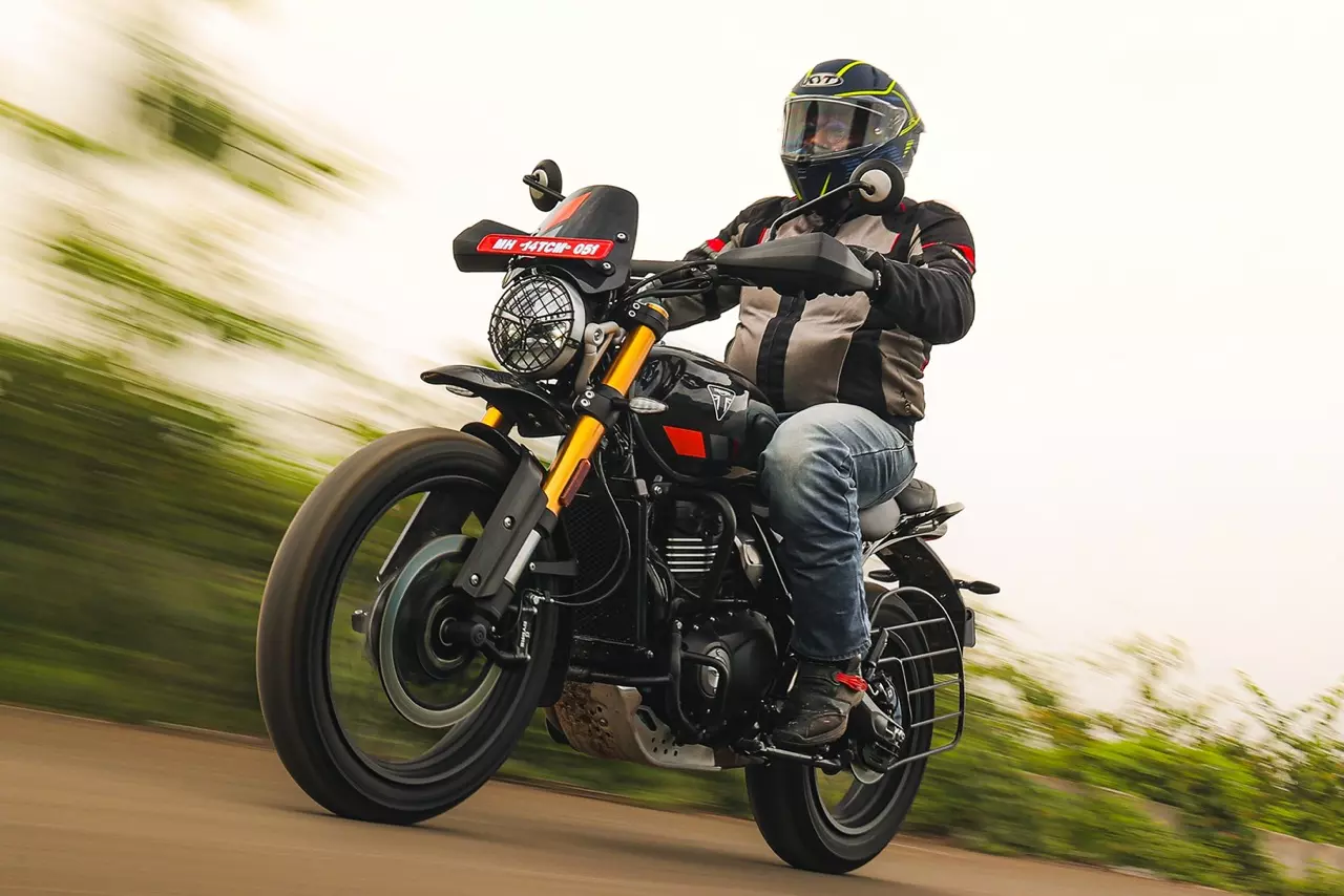 Triumph Scrambler 400 XC first ride review: More than just a set of new wheels? Triumph Scrambler 400 XC first ride review: More than just a set of new wheels?