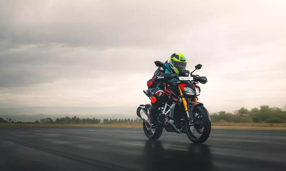 The 2025 TVS Apache RTR 310 gets launch control - Shot by Avdhoot A Kolhe The 2025 TVS Apache RTR 310 gets launch control - Shot by Avdhoot A Kolhe