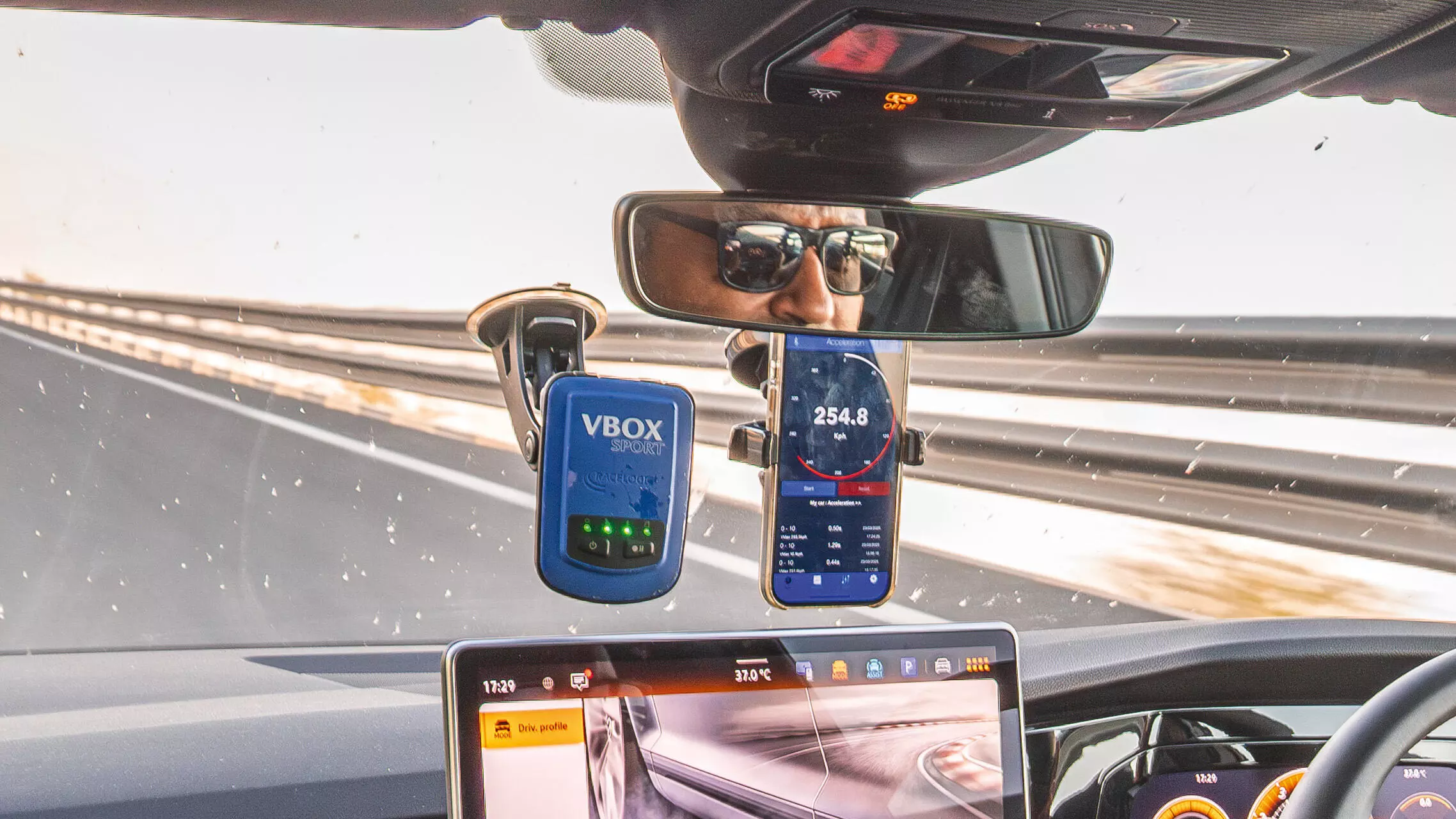 The VW Golf GTI surpassed its claimed top speed of 250kmph that came in 43.76 seconds; it kept pulling all the way to a true VBOX-verified top speed of 254kmph — Shot by Avdhoot A Kolhe for evo India The VW Golf GTI surpassed its claimed top speed of 250kmph that came in 43.76 seconds; it kept pulling all the way to a true VBOX-verified top speed of 254kmph — Shot by Avdhoot A Kolhe for evo India