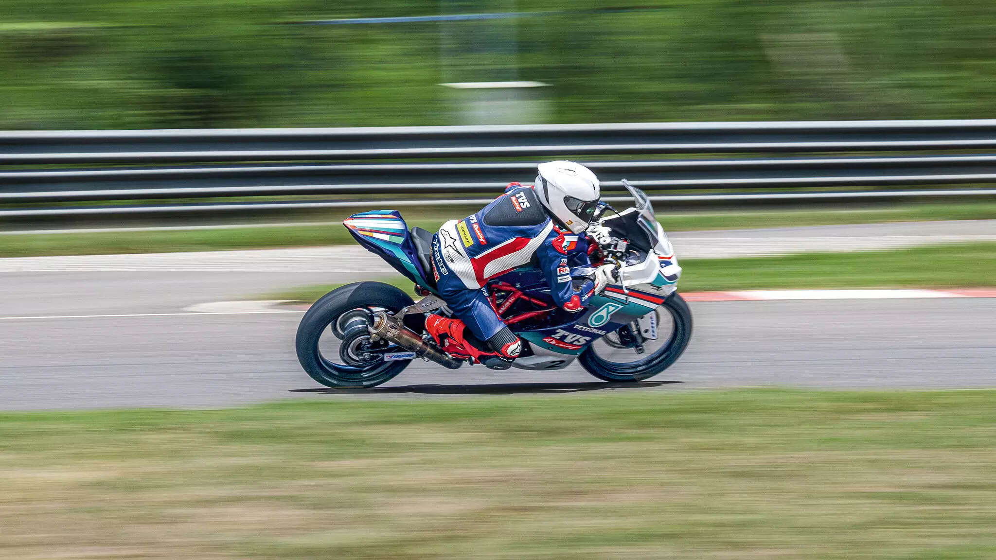 The OMC RR 310 is a track focused version of the RR 310 featuring a significantly lighter fibre body, stripped of homologation essentials like headlights, taillights and the instrument cluster; makes 25 per cent more power — Shot by Avdhoot A Kolhe for evo India